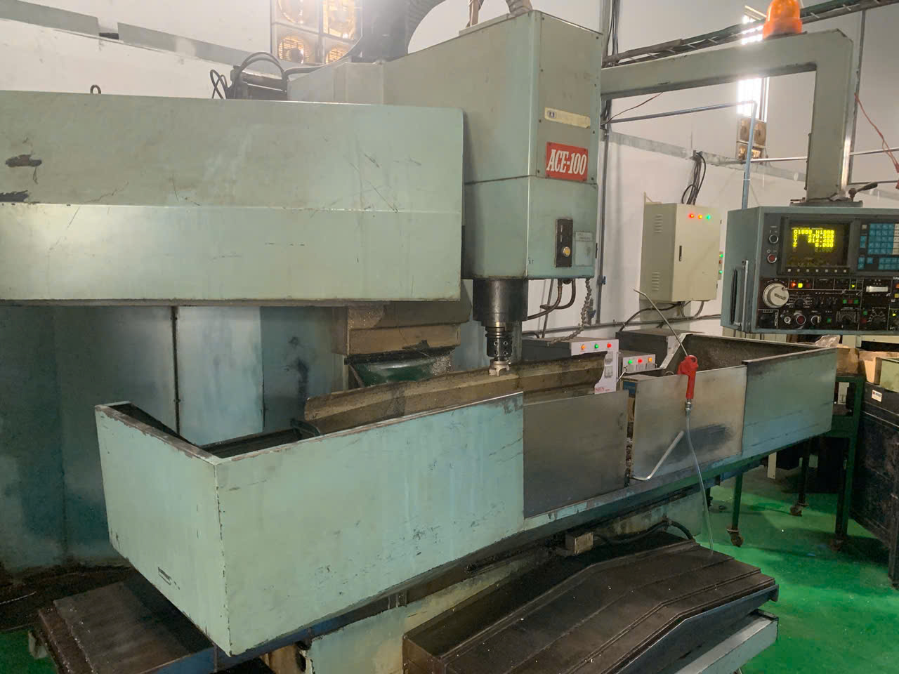 5-axis CNC milling machine producing precision EV motor components in Vietnam