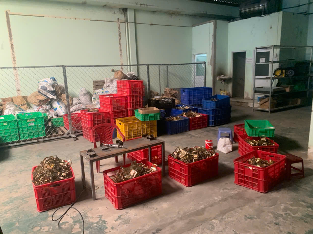 Quality inspection area at Vietnam die casting facility