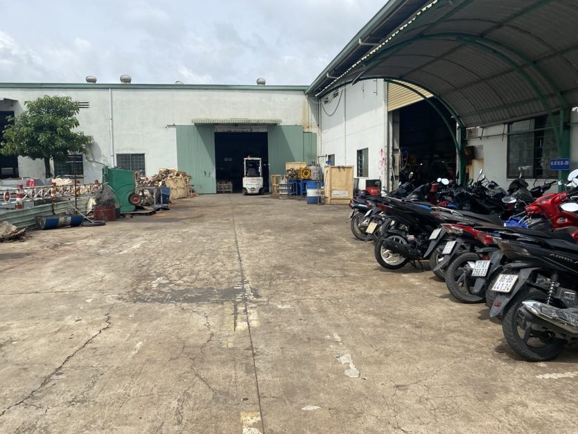 Outer view of workshops 1