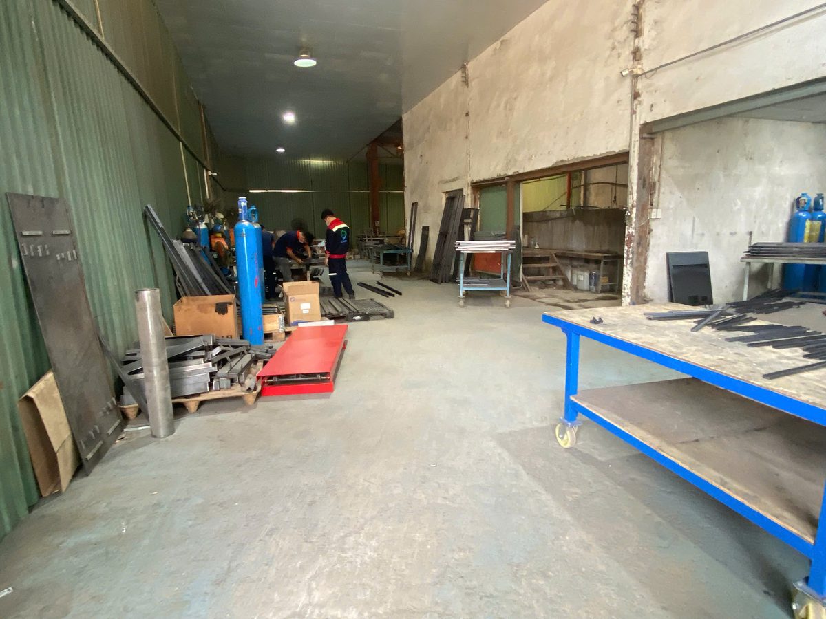 Outer view of workshops 1