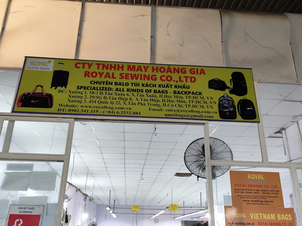 Hoang Gia Garment Company Limited factory