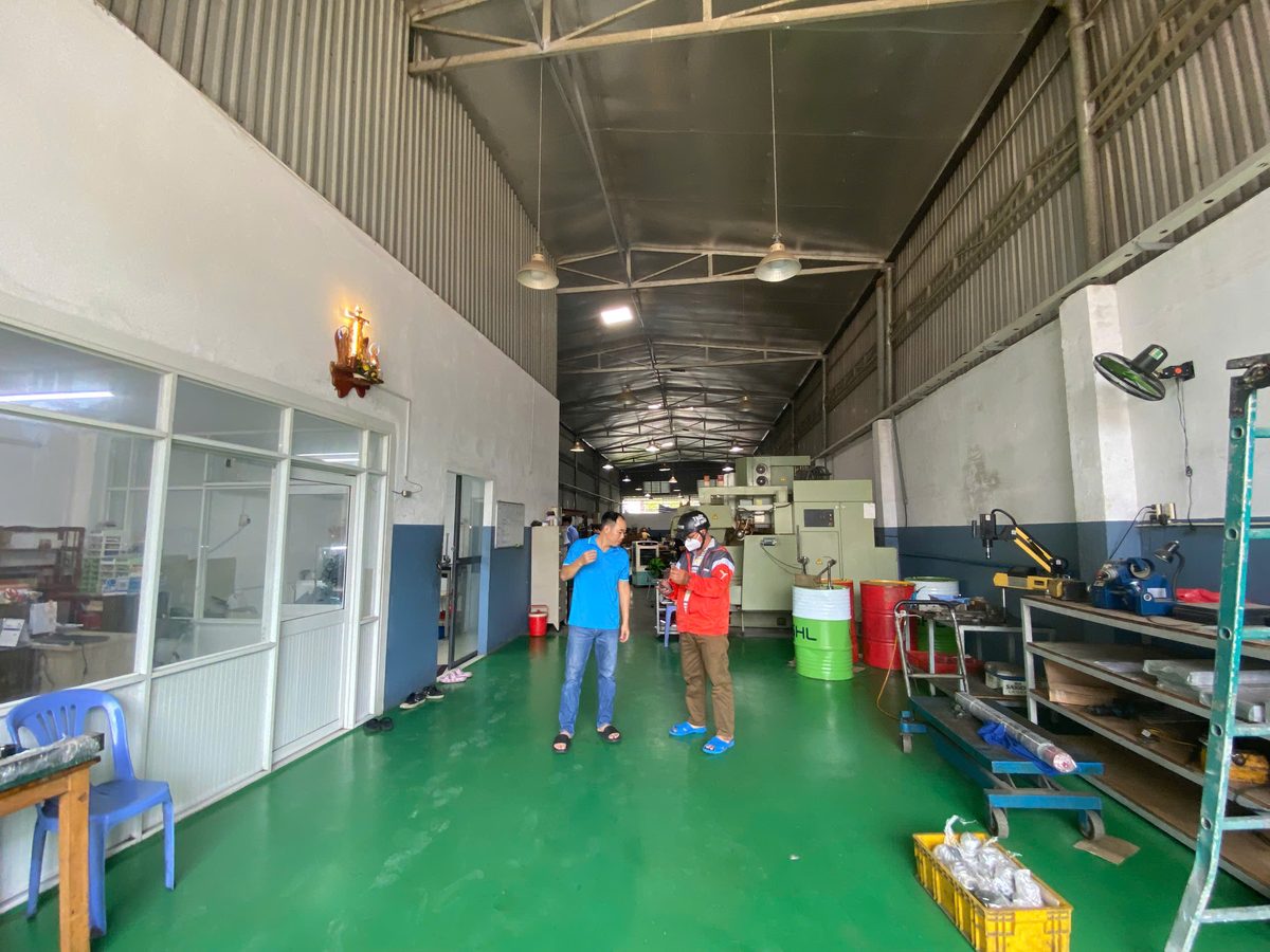 Outer view of workshops