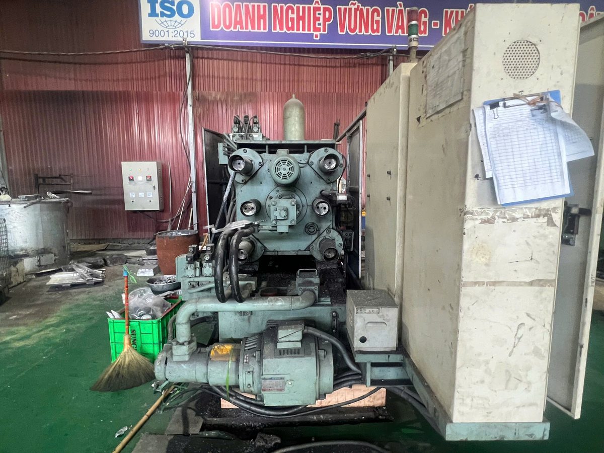 Multi-spindle automatic lathe at Minh Quang