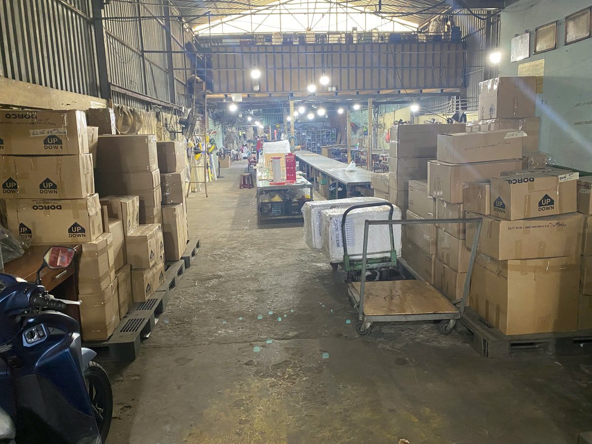 Outer view of workshops 1