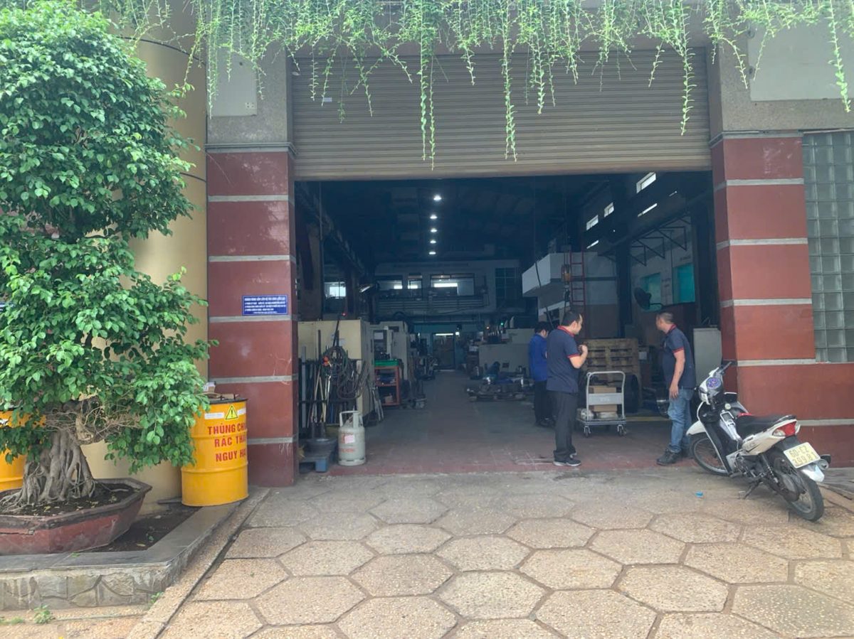 Outer view of workshop