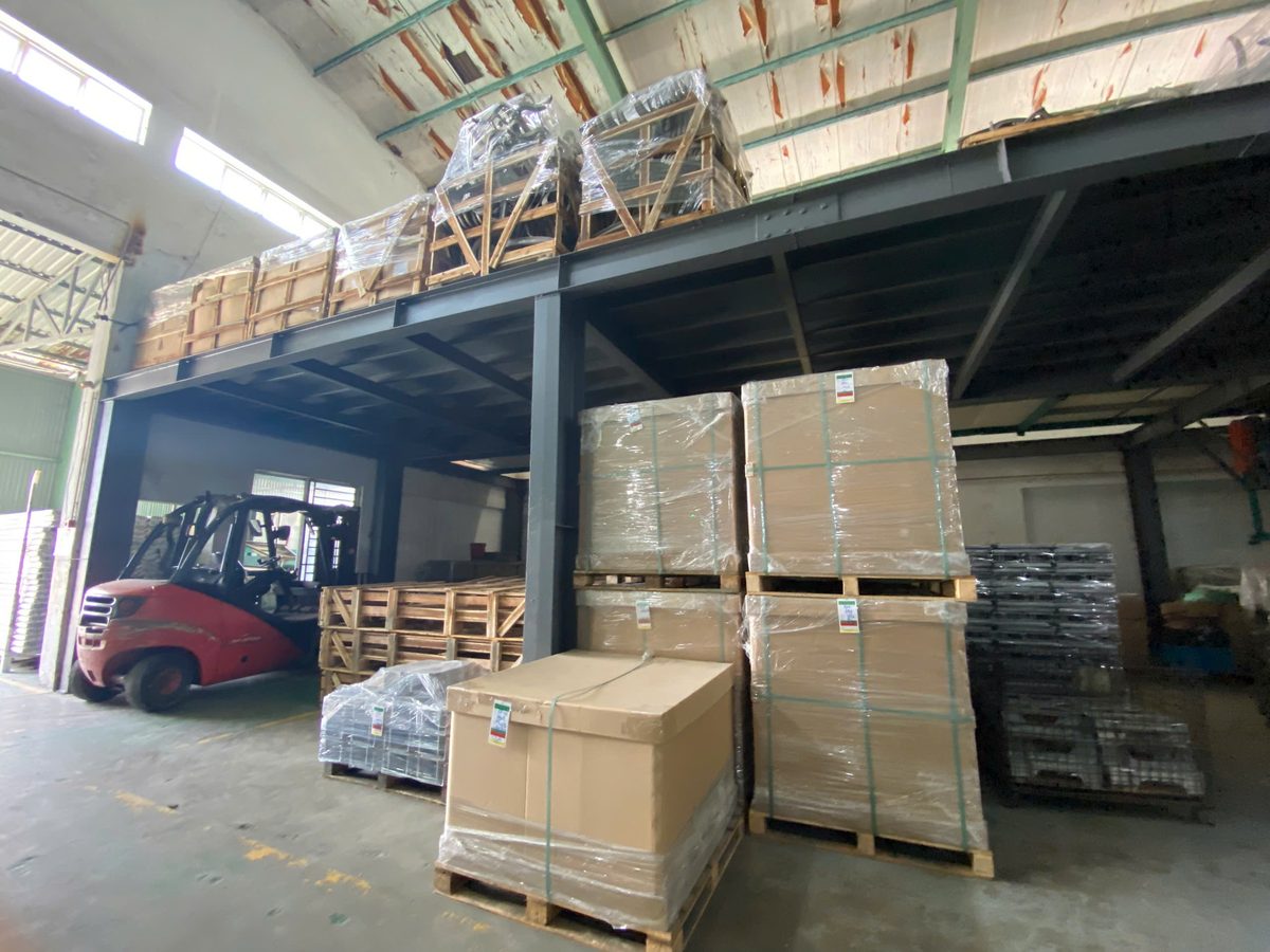 Finished product area 1