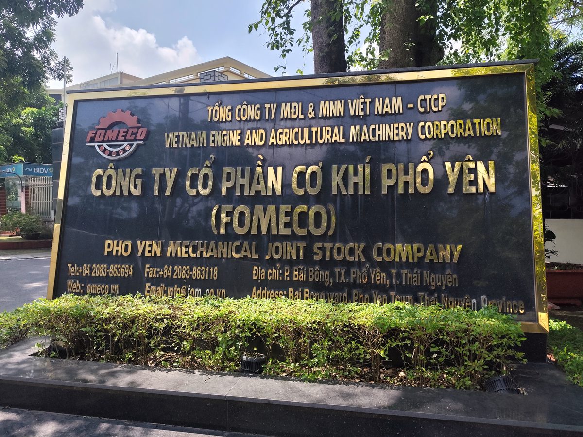 Pho Yen Mechanical factory