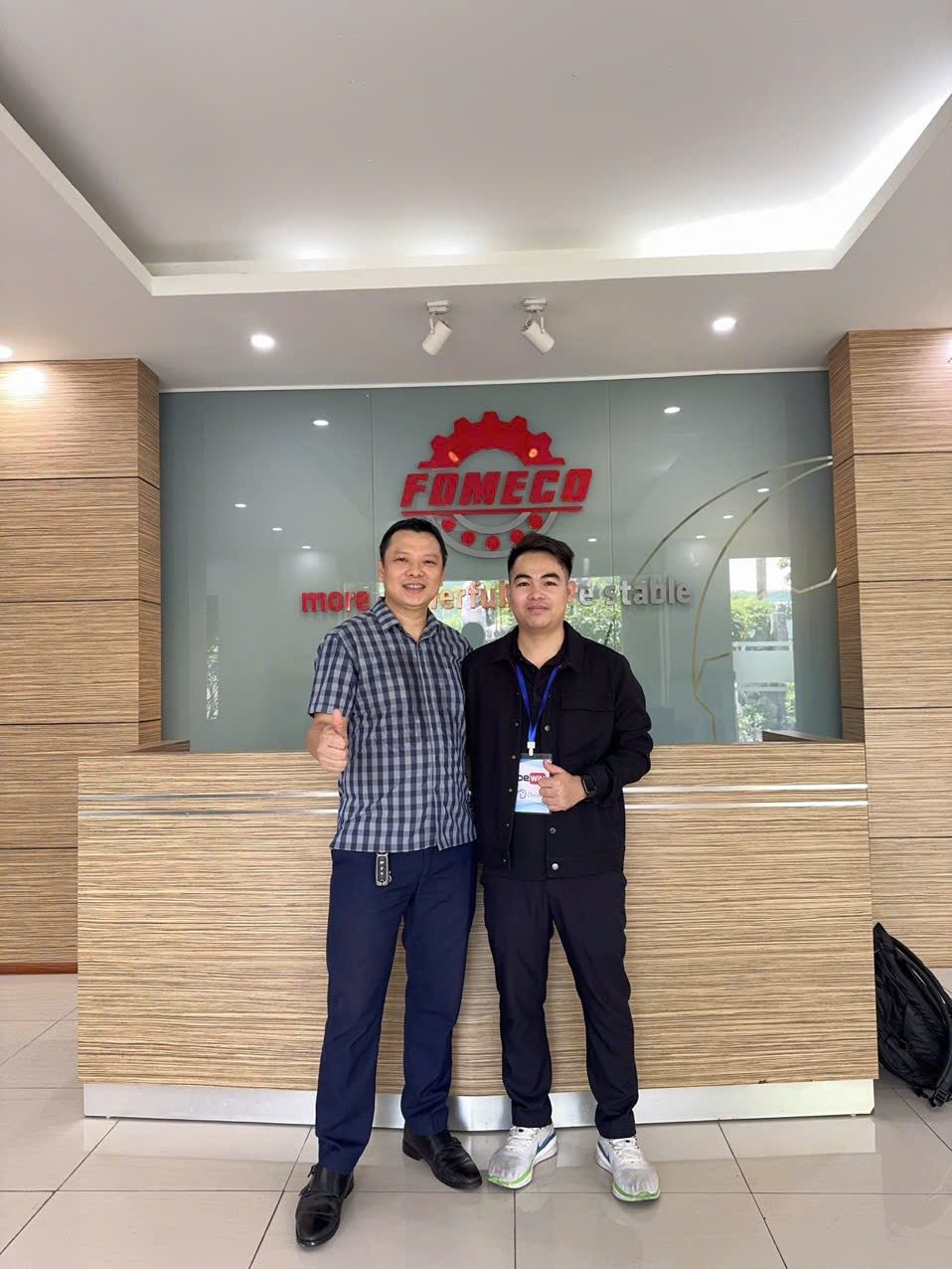 Picture with director