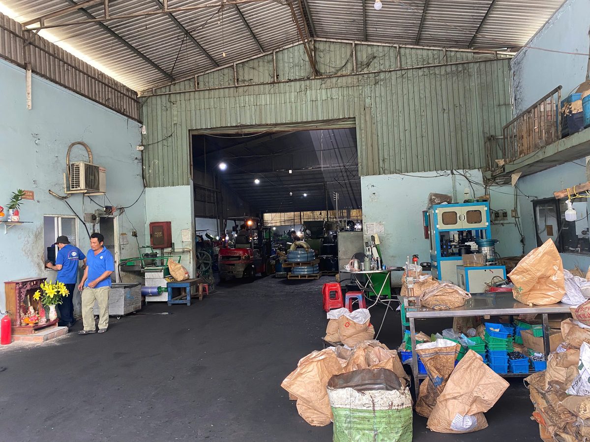 Outer view of workshops 1