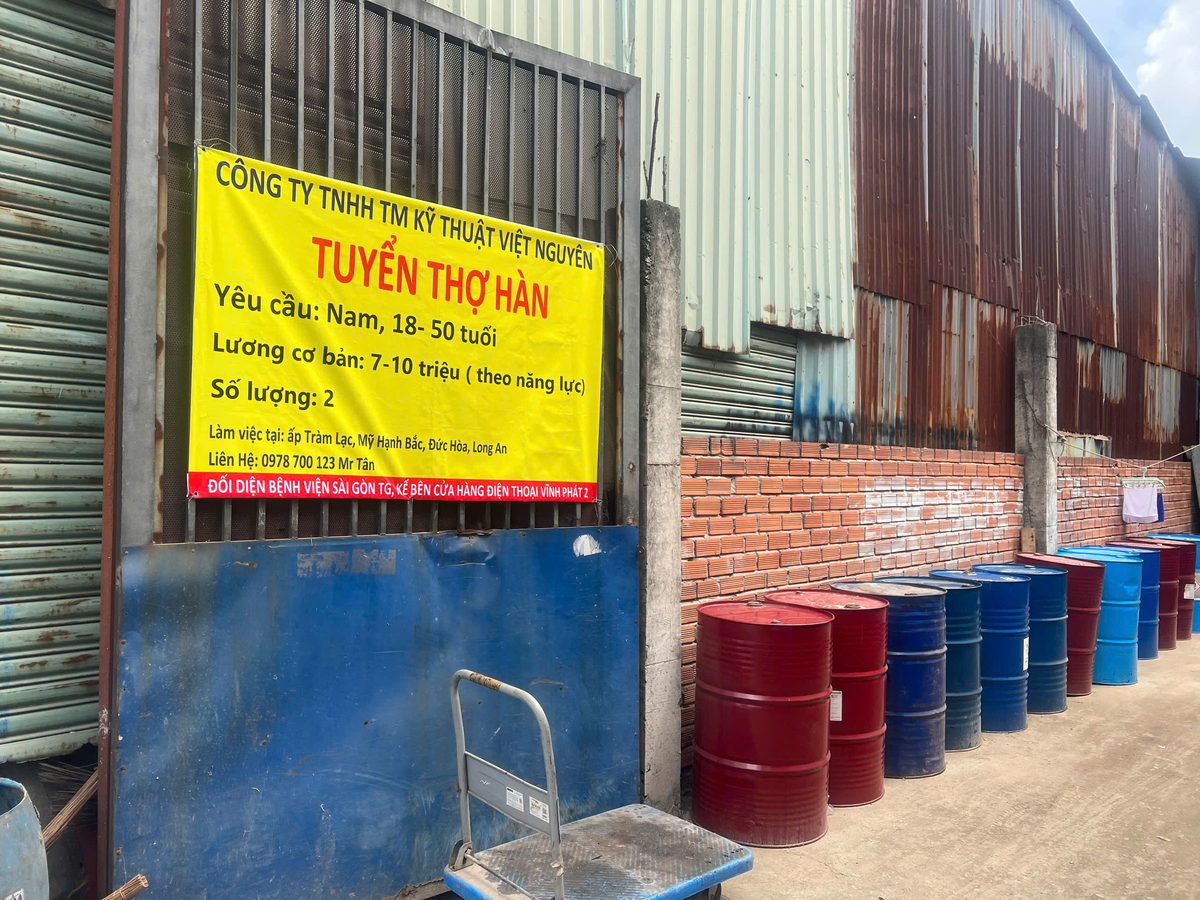 Outer view of workshops 1