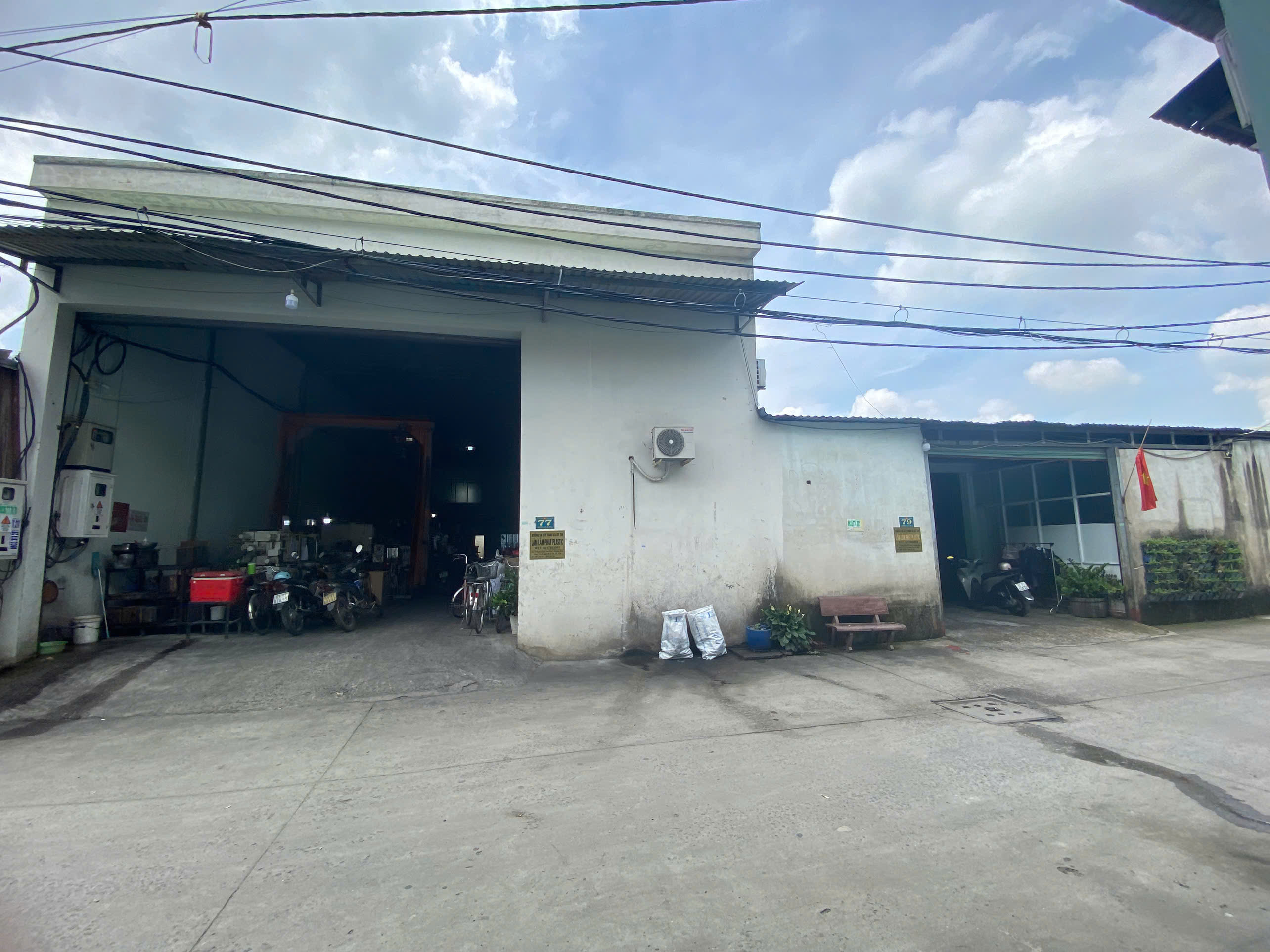 Lam Lam Phat factory exterior in Vietnam